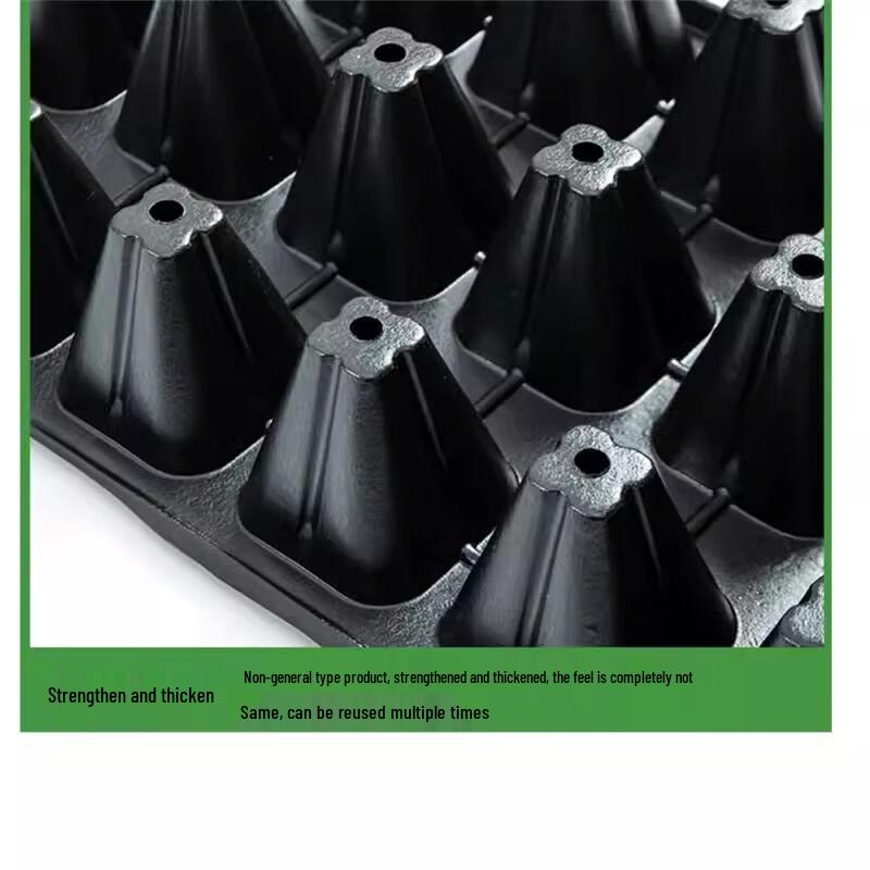 Maididuo 50-Hole Plastic Seedling Trays for Home Gardening