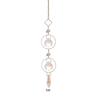 Suncatcher Crystal Wind Chimes Light Catcher Rainbow Prism Maker Chakra Crystal Hanging Pendant Window Home Garden Decoration
