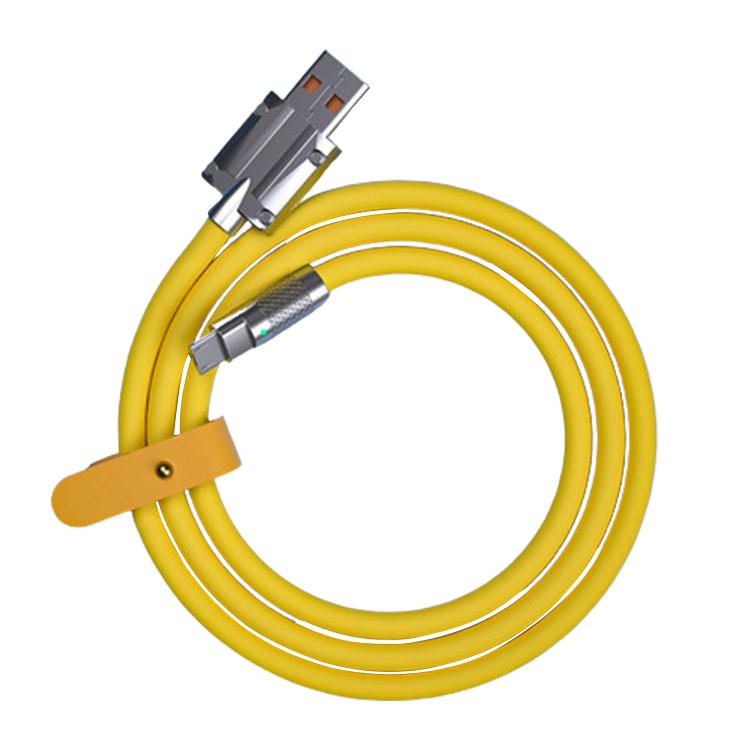 120W 6A Schnellladekabel Typ-C Flüssigsilikon-Kabel Quick Charge USB-Kabel Kompatibel für iPhone