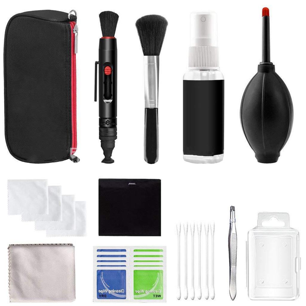 Camera Maintenance Bundles Digital Camera Sensors Cleaning Gear with Precisions Air Duster and Soft Brush for Hobbyists