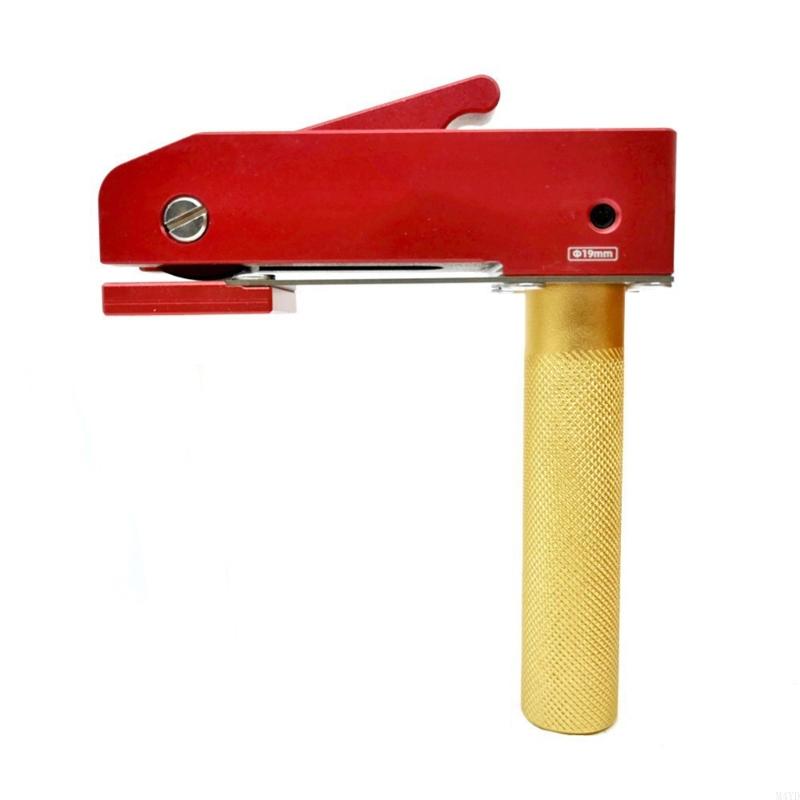 Ergonomic High Strength Aluminum Woodworking Workbench Press Clamp For Precise Materials Secure Holding And Crafting M4YD