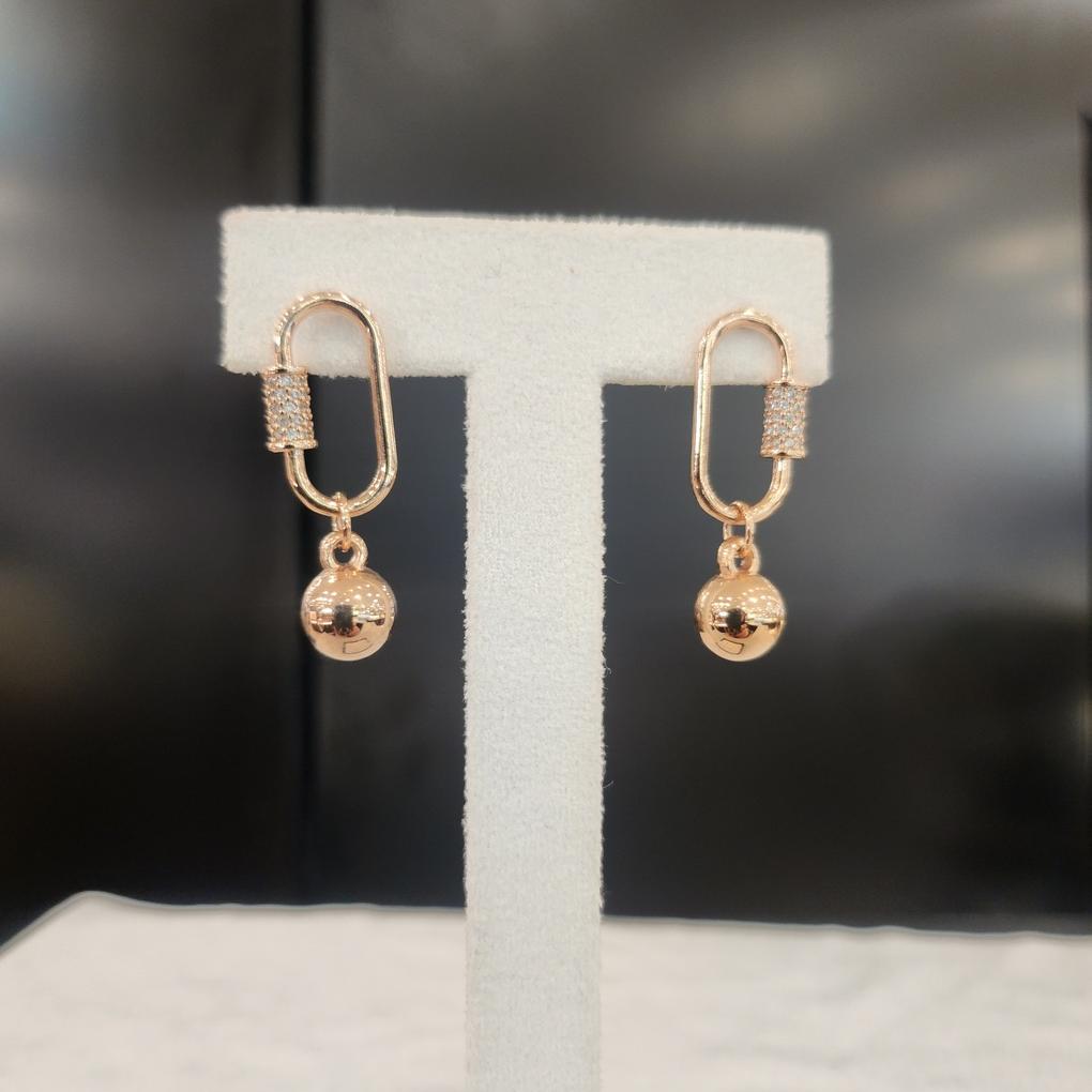 Boucles d'oreilles ARTRIA One-Ball Perle d'eau douce E-Bling JTOERIN0005PKF