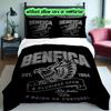 3pcs Duvet Cover Set, SL Benfica Digital Print Bedding Set, Soft Comfortable Bedclothes For Bedroom, Guest Room
