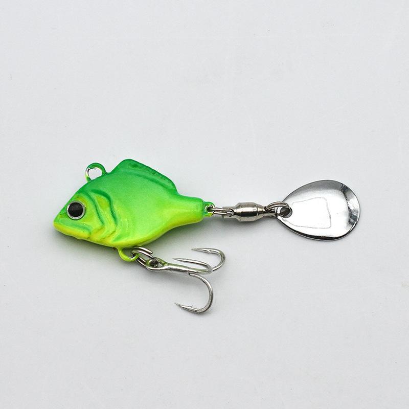 Vib Fishing Lures Tail Spinner Crankbait Lure 7G Fishing Spoon Lure Blade Sinking Lures Bass Fishing Jigs Fishing Lure Tackle