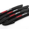 UVXR5 4Pcs Car Door Edge Anti-collision Strips Bumper Trim Sticker Accessories For Toyota Rav4 Corolla Chr Yaris Camry Cross Auris TRD