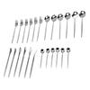 Kitchen Flatware Cutlery Set Stainless Steel Utensils Service Include Knife Fork Spoon Dishwasher Safe Silver