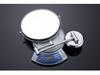 Dual-Sided Retractable Wall-Mounted Makeup Mirror - Self-Adhesive, No Drilling Required