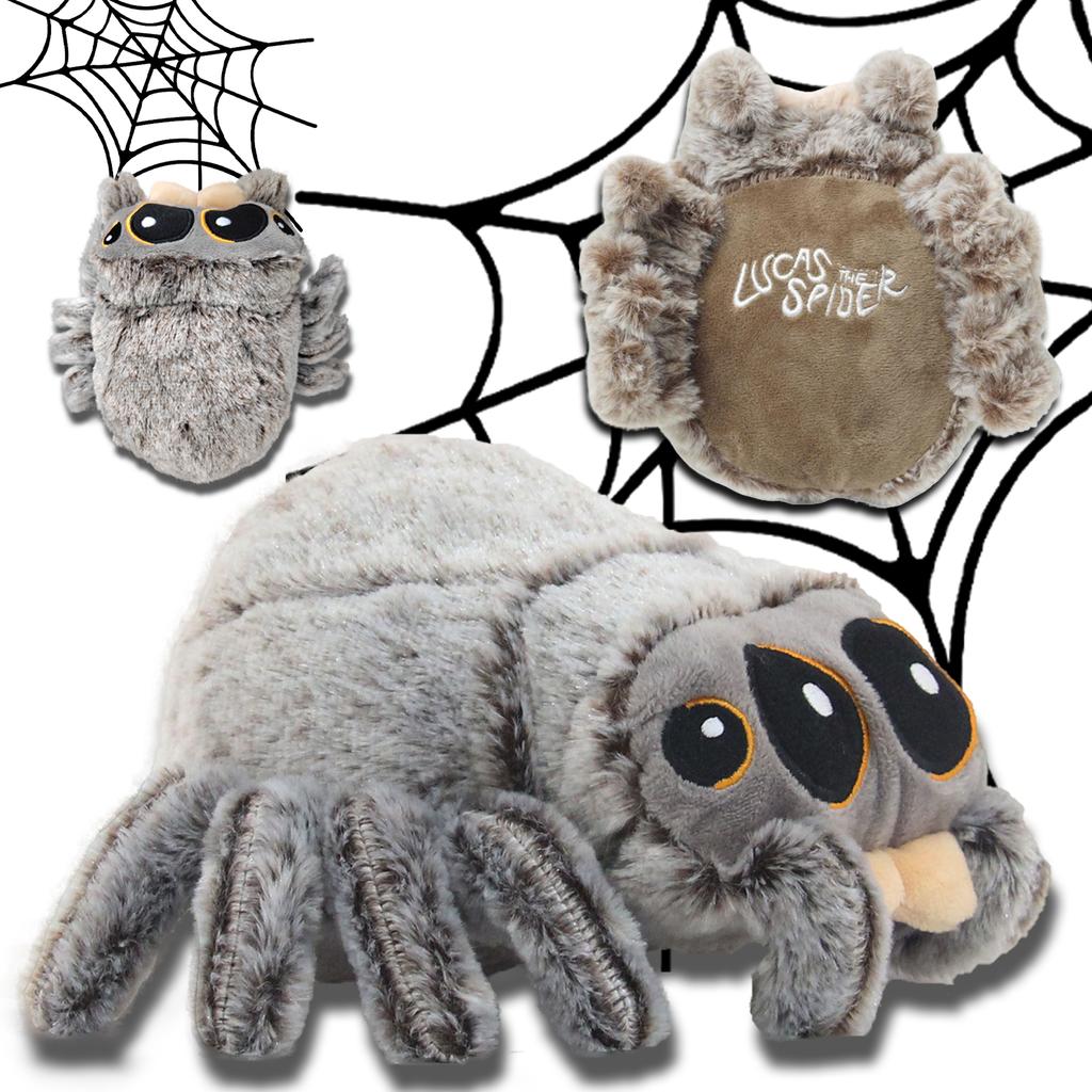 Peluche Ragnetto Carino, Peluche Morbido, Bambola Cartone Animato per Bambini, Decorazione Stanza Giochi Film, Regalo di Compleanno