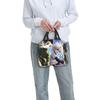 Cartoon Anime Hunter X Hunter Insulated Lunch Bag for Women Children Portable Food Boxes Thermal Lunch Box Tote