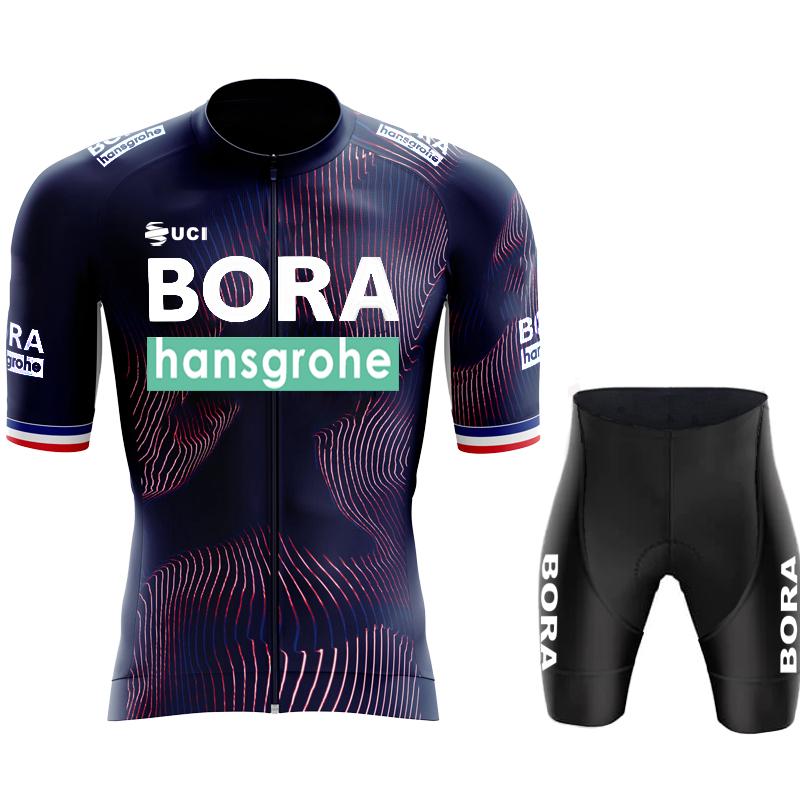 Mens Cycling Clothes Pants Man UCI BORA Men's Outfit Set 2026 Suit Summer Jersey Shorts Blouse Bike Mtb Uniforms Sportswear Pro