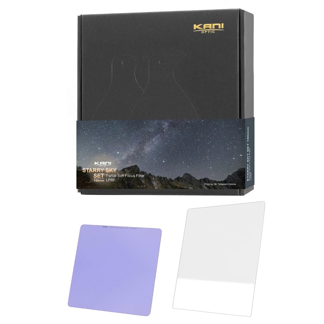

KANI 150mm Width Starry Sky Set Square Filter Set for Starry and Night View Color Fog Sodium Lamp Mercury Lamp Filter Holder Sold Storage Case