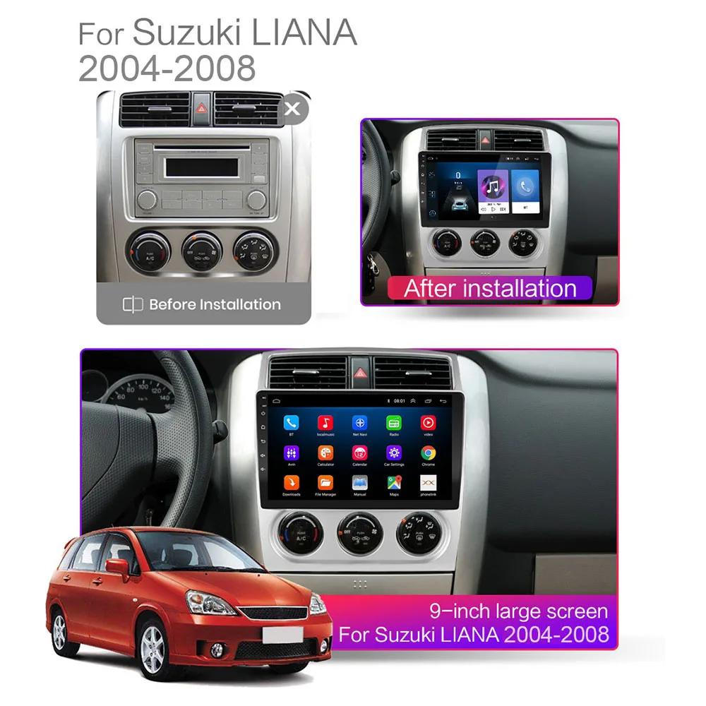 Radio auto pentru Suzuki Liana 2004 - 2013 Android Radio Stereo Auto Player Multimedia Navigație GPS CarPlay No 2din Head Unit