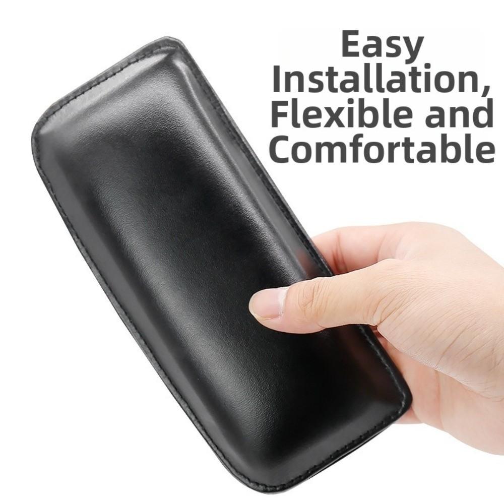 Leather Car Door Armrest Pad Universal Car Center Console Cushion for Knee, Leg, and Elbow Support