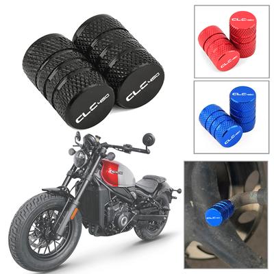 2PCS Fit For CFMOTO CLC450 450CLC CLC 450 CF MOTO 450-CLC Motorcycle Aluminum Accessories CNC Tire Valve Air Port Stem Cover Cap