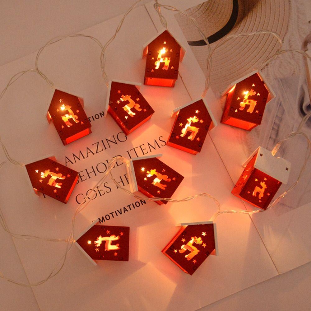 LED Light Christmas String Light 1.5M 10LED Christmas Decoration Xmas Tree Hanging  Home Decor