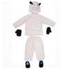 SKYGANG 5-Piece Kigurumi Set for Kids and Adults, Parent-Child Cosplay, Sheep Animal Costume, Camping Suit, Cute Halloween Costume (Children's Size L)