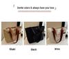 Japanese Style Large Capacity Canvas Tote Bag for Students