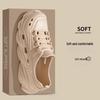 Spring/Summer Couple's One-Piece EVA Shoes: Comfortable, Casual, Puff Design, Non-Slip Sole.