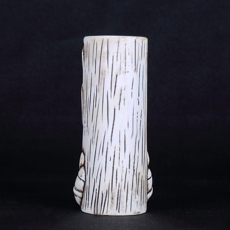 600ml Ceramic Tiki Mug Creative Porcelain Beer Wine Mug Cup Bar Tool