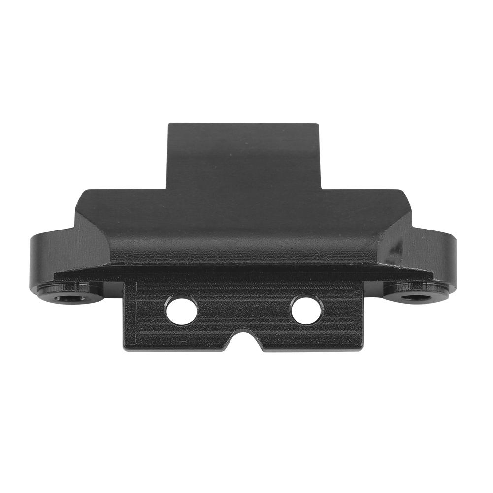 Aluminium Alloy Front Arm Bulk for Axial  Rock Racer 90026 RC Upgrade Part (Black)