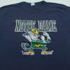 Vtg anni '90 UNIVERSITY OF NOTRE DAME FIGHTING IRISH T-Shirt CAMPIONE M/L football
