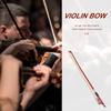 1/4 1/8 Деревянный акустический скрипичный смычок Профессиональный смычок для скрипки Винтажный скрипичный смычок Аксессуары для струнных инструментов