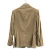 Yves Saint Laurent 90s Corduroy Tailored Jacket S Beige Old Women Used
