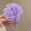 Premium High-Elastic Rose Hair Tie - Thick Braided Telephone Cord Style