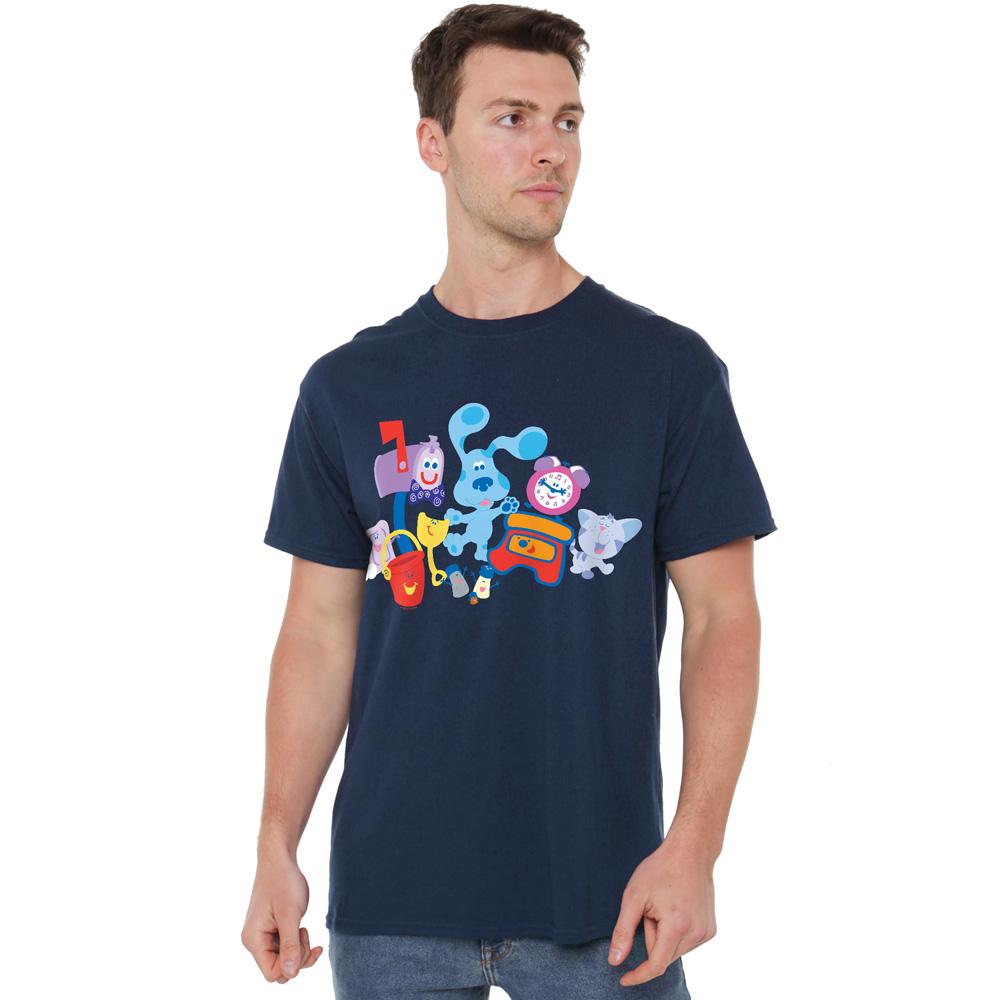 Blue's Clues Mens Friend Party T-Shirt