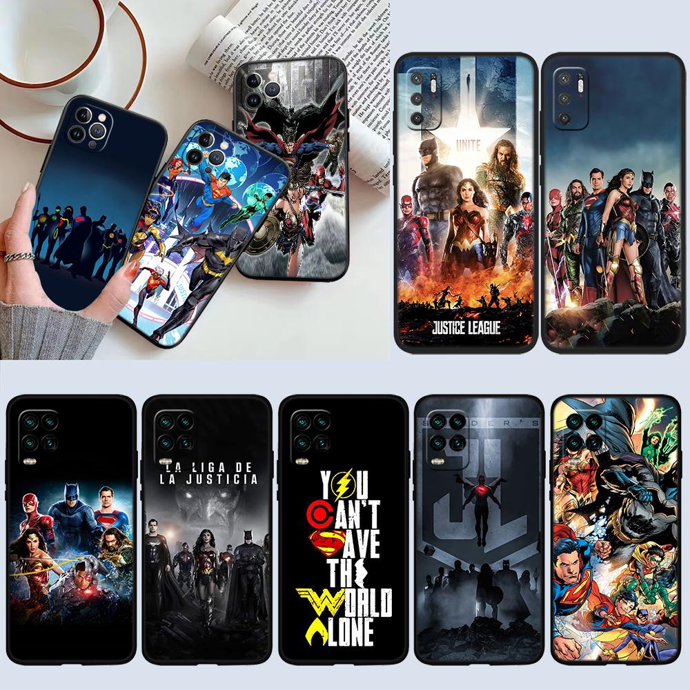 RE42 Justice league New High-End Shell Phone Case for Redmi Note 13 14 Pro+ Plus A3 A3X 13X 13C 13R 14S 14C 14R