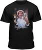Bob Ross Selfie Holding Paintbrush T-shirt
