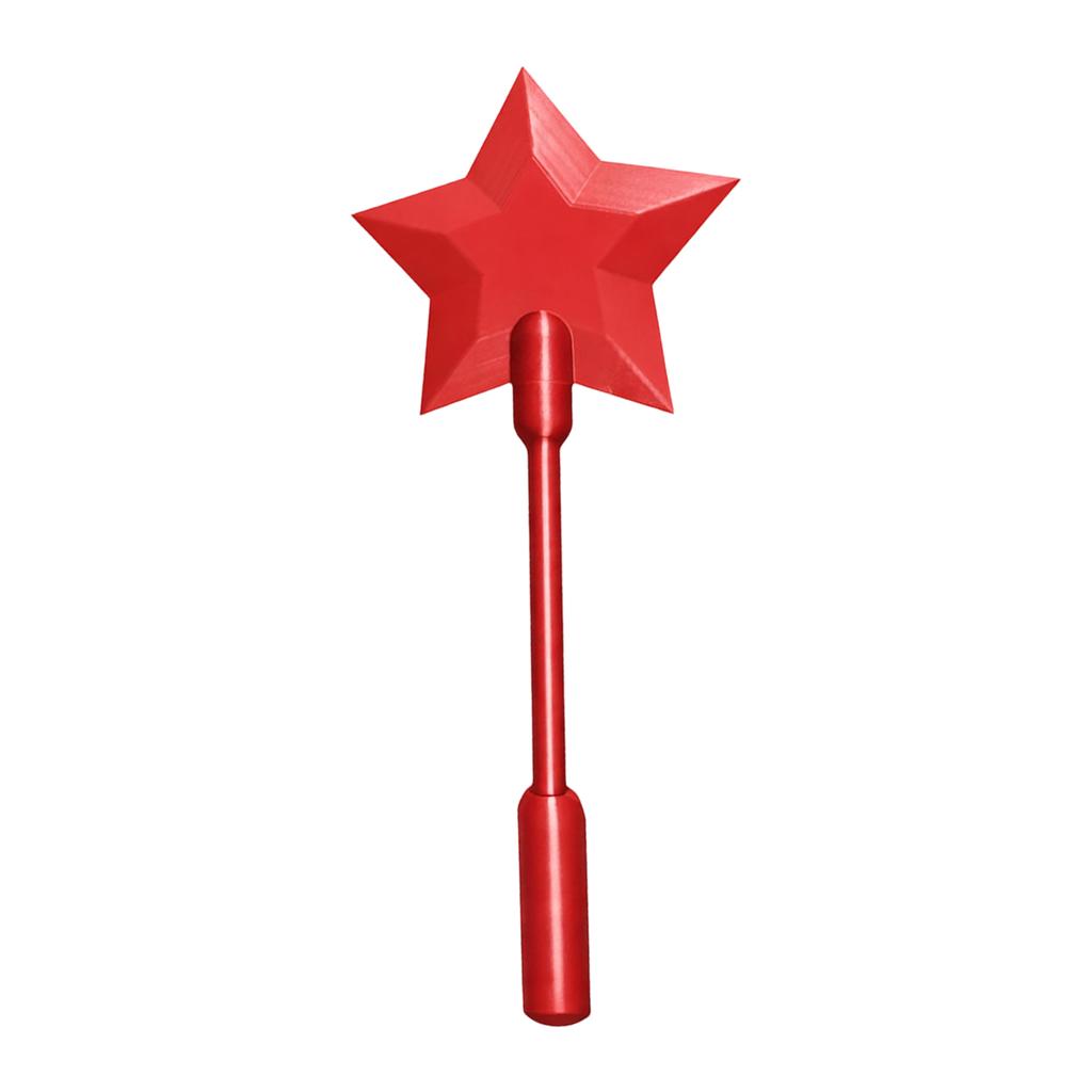 Star Shaped Plastic Wand for Costume Accessory Wizard Cosplay Prop Magic Stick for Themed Parties and Events