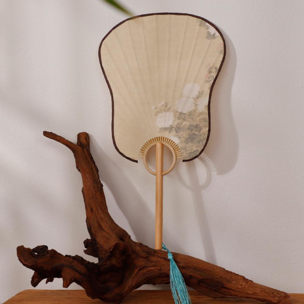 DIY Calligraphy Vintage  Group Fan Elegant Design Hand Fan Xuan Paper Fan  Home Decoration