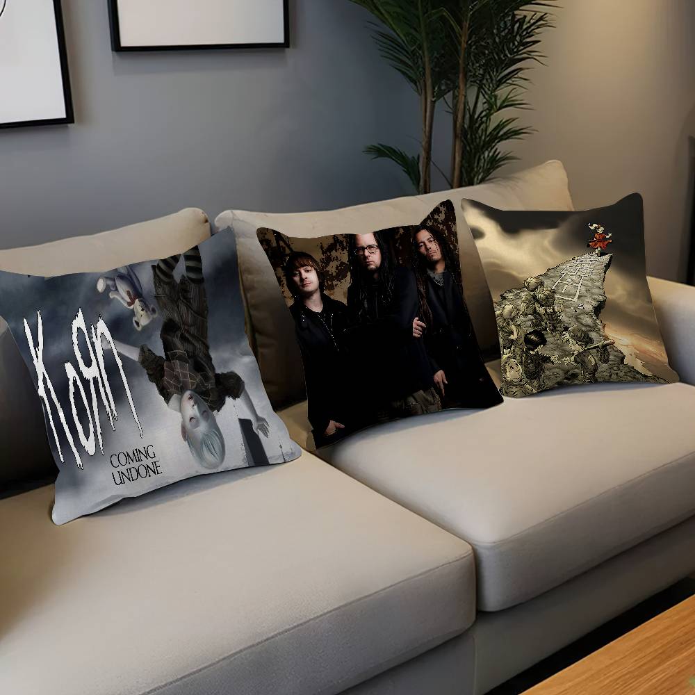 K-Korn Metal Band Personalisierte Bildtext Heimdeko Kissen Haushaltsgeschenke 45X45cm