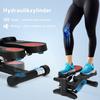 Mini Stepper, Compact Stepper Machine for Workouts, Fitness Stepper with LCD Monitor and Non-Slip Pedals, Black