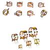 10PCS Practical Fastener 4mm-13mm Water Tube Clamps Spring Clip  For Motorcycle Scooter Car Vehicle