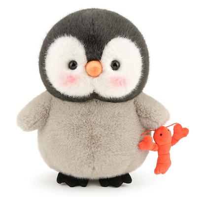 Neues Pinguin-Plüschtier Pinguin-Taschen-Zuglinien-Puppe Puppe Greifautomat-Puppe niedlicher kleiner Pinguin