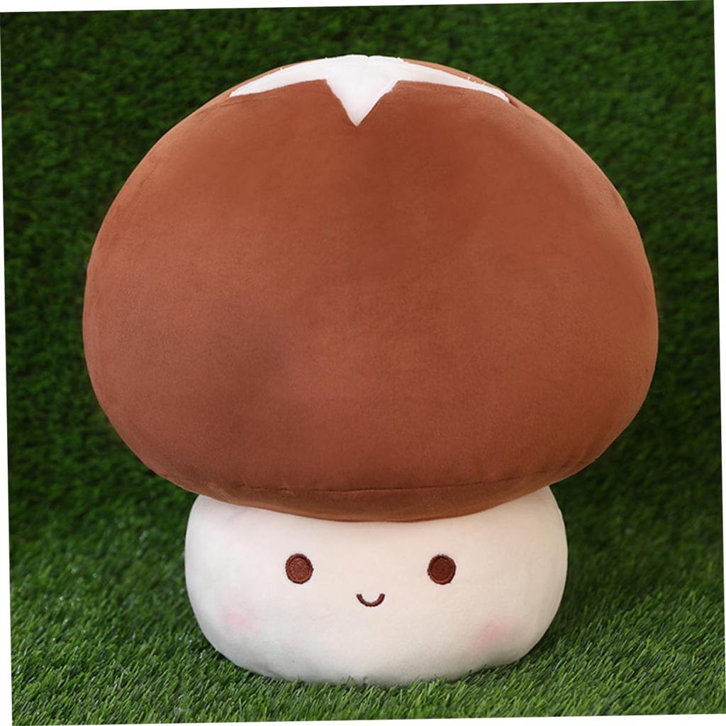 UPKOCH Mushroom Plush Pillow, 23cm, Mushroom Cushion, Body Pillow for Bedroom, Living Room, Home, Office, Decor