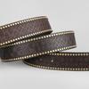 Men's Vintage American Style Beaded Rivet Denim Belt - Hip Hop Trend Design