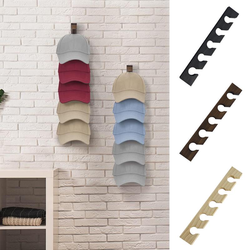 Baseball Hat Organizer Hat Organizer Storage Shelf Home Decor Strong Storage Hanger Multi-layer Display Space-saving For Closet