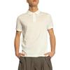Emporio Armani Solid Color Logo Embroidered Polo Shirt Men Tops White EM000080-AF10094-U0011