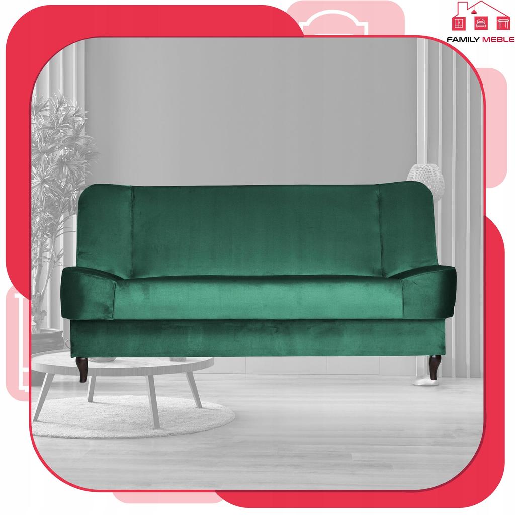 Sofa Sofa Sara Sofa Bed Bonell Bed Family Furniture Green