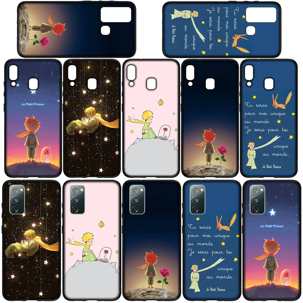 Cover for iPhone 17 16 15 Xiaomi Poco Redmi Note 14 13 12 11 Pro Max 9 16e Samsung Galaxy S25 S24 S23 OPPO Huawei Cartoon The Little Prince Phone Case