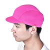 Breathable Quick Dry Cycling Cap Outdoor Sports Sunhat Bicycle Helmet Wear Hat(Rose Red)