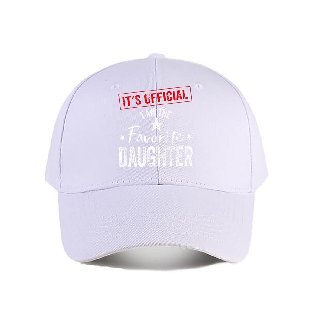 Official Favorite Daughter Baseball Cap Fashion Unisex Sunhat Womens Outdoor Sports