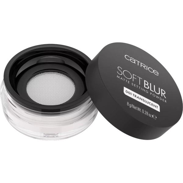 Catrice Soft Blur Matte Setting Powder Puder Sypki 001 Průsvitný 8G