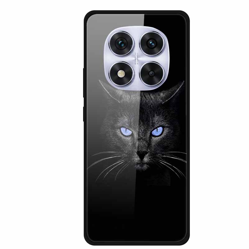 Hard Back Cover For Xiaomi Redmi Note 14 Pro 5G Case Soft Bumper Tempered Glass Case For Redmi Note 14 Pro 4G Case Note14 Pro