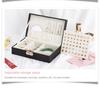 Przenośne Wielofunkcyjne Pudełko Organizer na Biżuterię na Kolczyki, Pierścionki i Naszyjniki