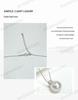 Sterling Silver Princess Pearl Necklace - Light Luxury Clavicle Chain with Single Pearl