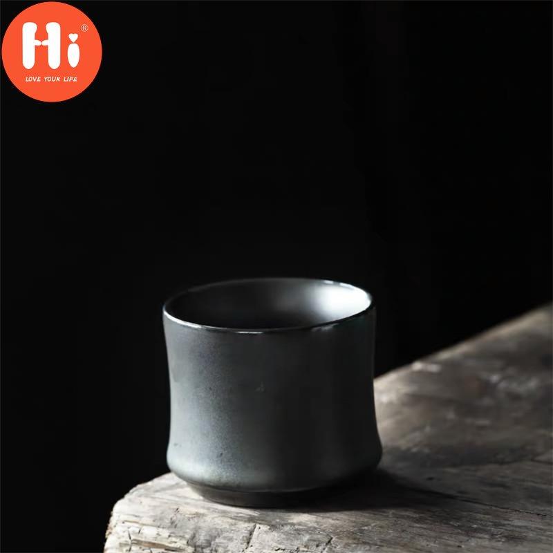 

Керамическая чашка, креативная бамбуковая офисная чашка для чая, кунг-фу, посуда для напитков, домашняя керамическая кружка в стиле ретро, ​​кружка для питьевой воды